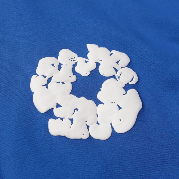 Blue Foam Print Denim Tears Kapok Hoodie - Picture 8 of 8